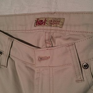 LEI Boot cut Khaki pants